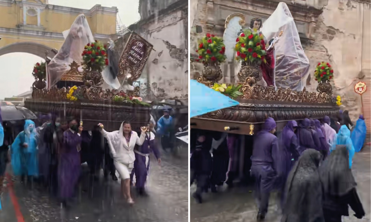 El impacto de la lluvia en la asistencia de los feligreses